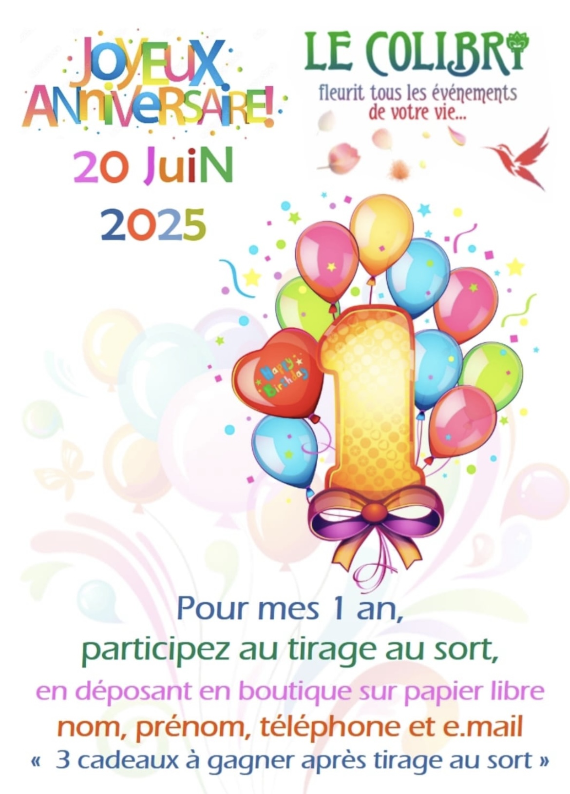 LE COLIBRI