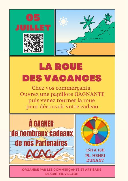 LA ROUE DES VACANCES